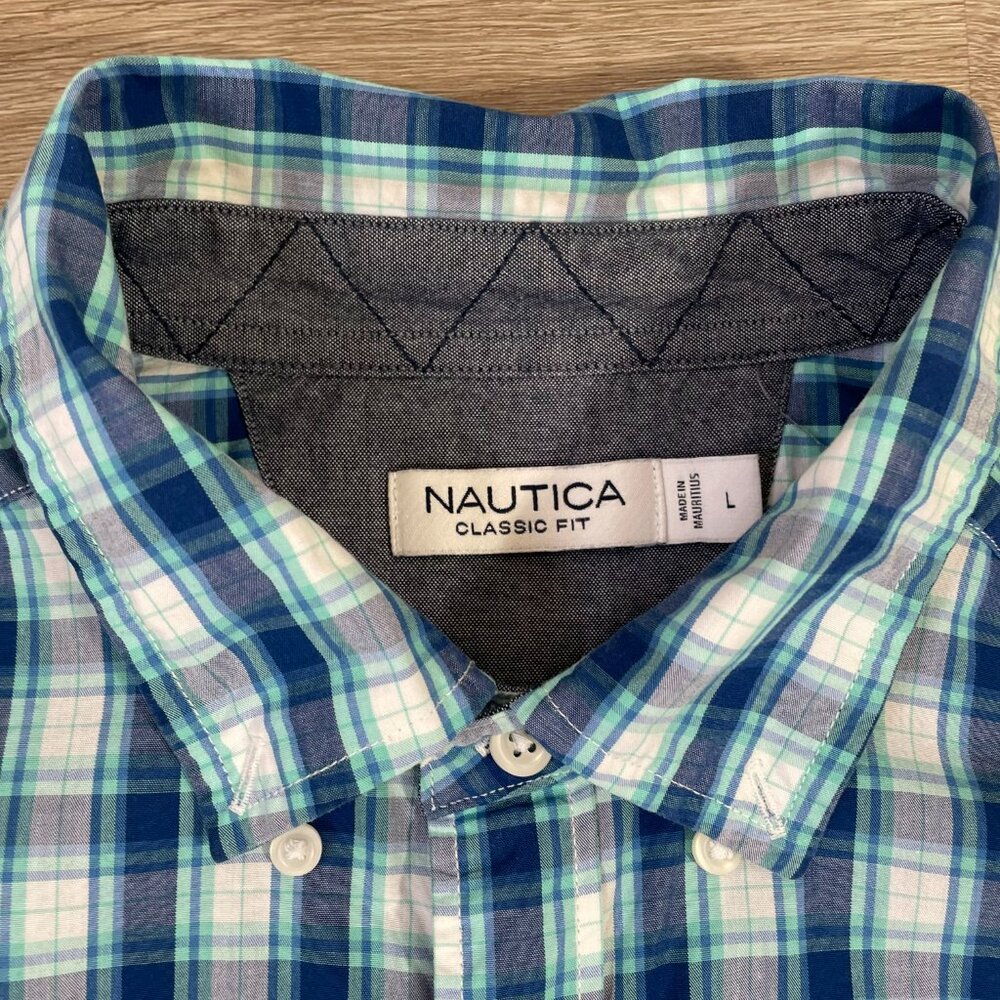Blue Button Down Shirt - Picture 4 of 13